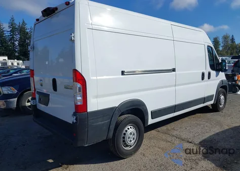 2025 Ram Promaster 2500 Tradesman High Roof 159 Wb W/Pass Seat z USA, uszkodzony, nr VIN 3C6LRVDG5SE519408
